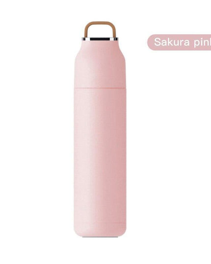 Insulated Stainless Steel Water Bottle - 500ml/17oz Travel Companion