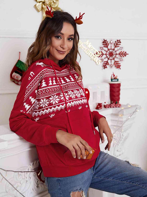 Cozy Christmas Hoodie with Festive Vibes