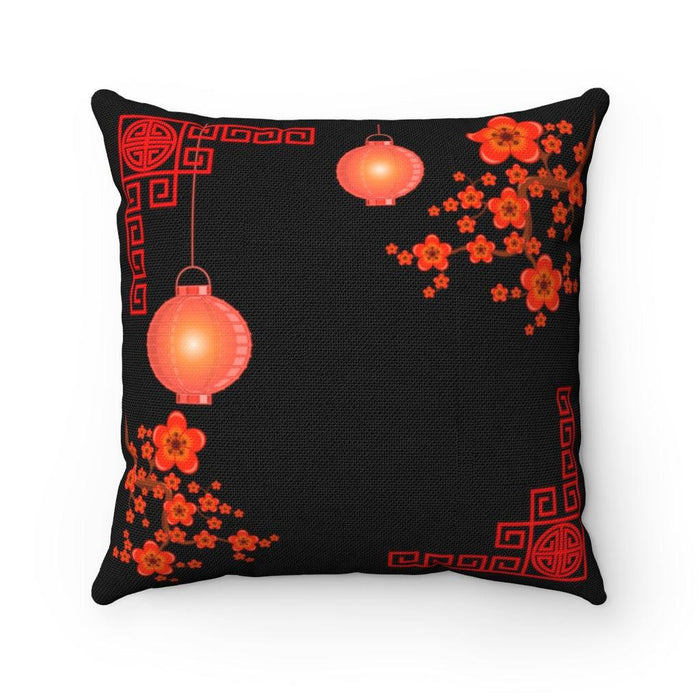 Luna New Year Cozy Traditional Holiday Double-sided Print and Reversible Decorative Cushion Cover