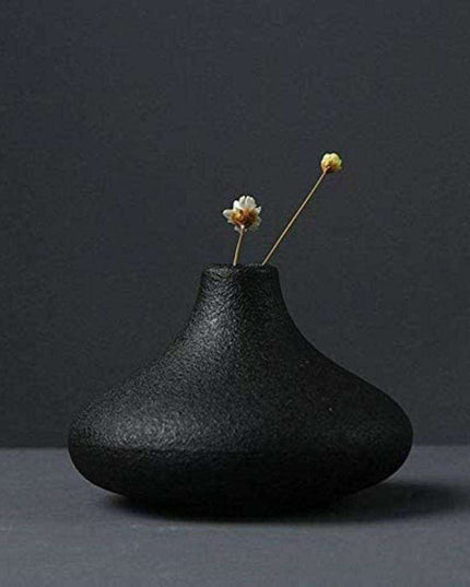 Nordic Minimalist Ceramic Zen Vase - Elegant Home Accent Decor