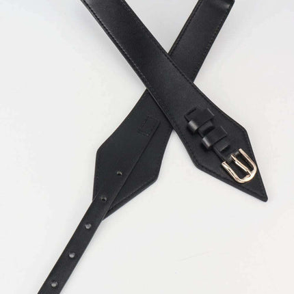 Chic Geometric Buckle Waist Belt for Fashion-Forward Looks