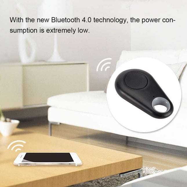 Smart Tag Bluetooth Anti-Lost Locator with Dual Direction Tracking and Remote Control Functionality