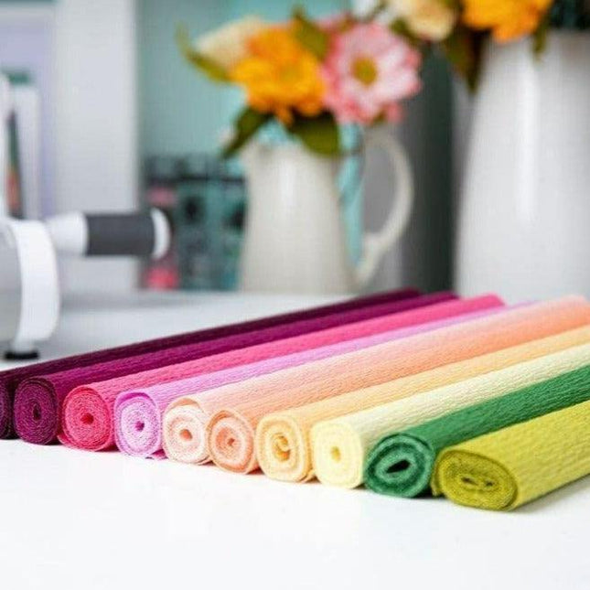 Ultimate Floral Crepe Paper Craft Kit: Design Gorgeous Life-Size Blooms