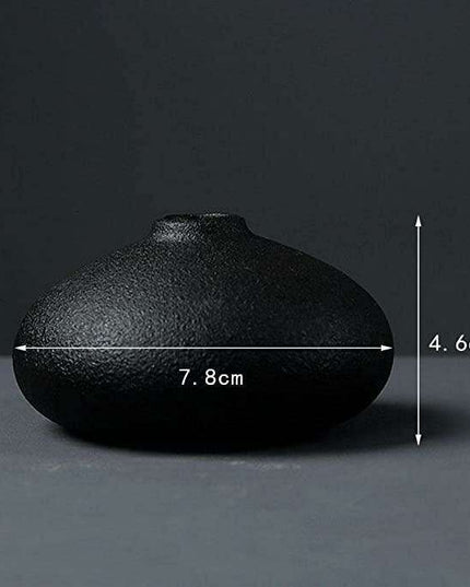 Nordic Minimalist Ceramic Zen Vase - Elegant Home Accent Decor