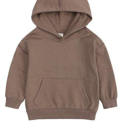 Kids' Stylish Cotton Blend Hoodie and Jogger Set - Ideal for Winter Comfort