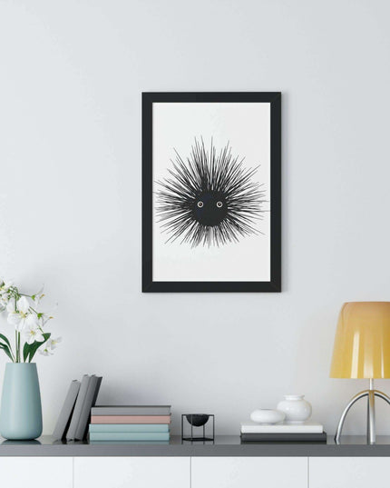 Eco-Conscious Vertical Art Print Series with Sustainable MDF Frames in Classic Colors