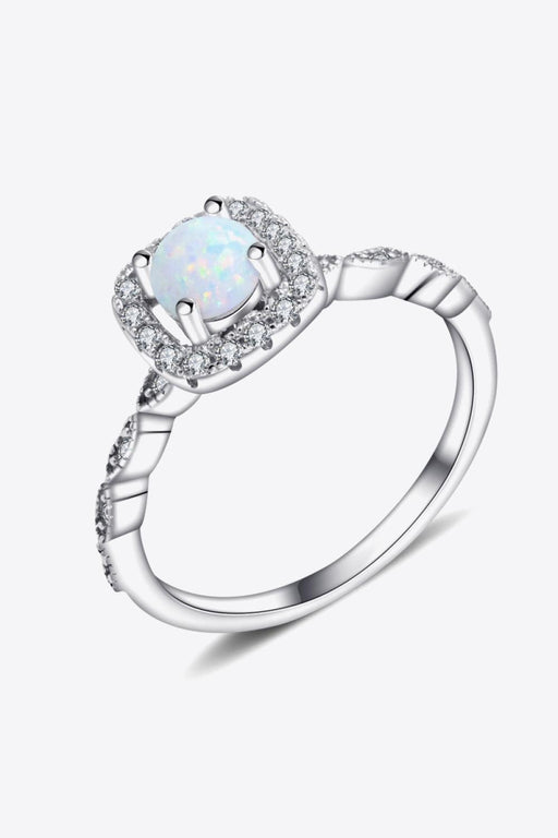 Opal Gemstone Sterling Silver Ring: Elevate Your Style Game