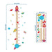 Kids Cartoon Growth Chart Wall Decal - Height Measurement Sticker
