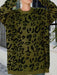 Leopard Round Neck Tunic Sweater Trendsi