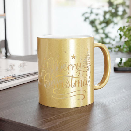 Glittering Celebration Metallic Mug Duo - Gold & Silver Edition