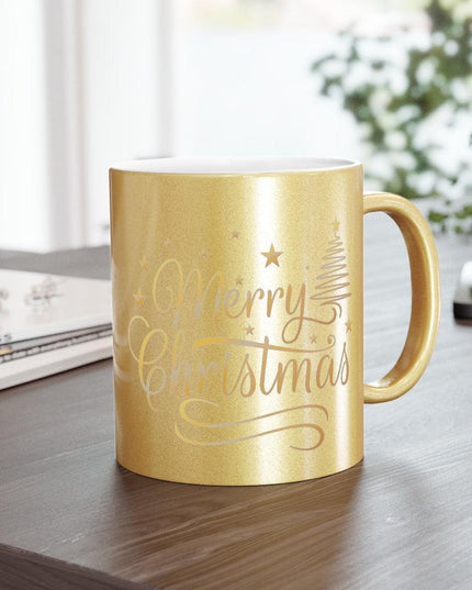 Glittering Celebration Metallic Mug Duo - Gold & Silver Edition