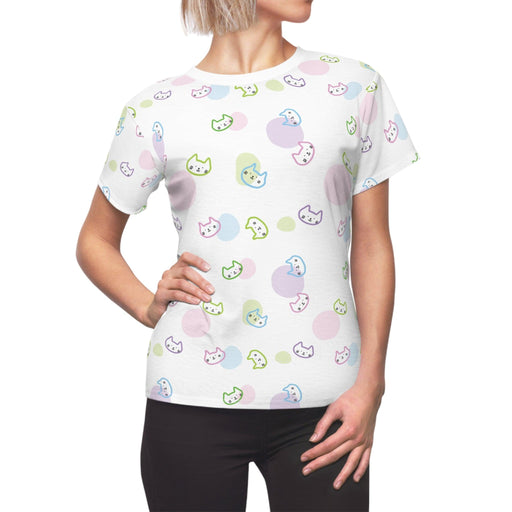 Elegant Feline Graphic Women's T-Shirt