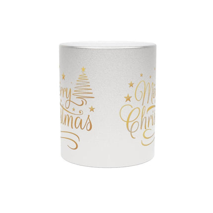 Glittering Celebration Metallic Mug Duo - Gold & Silver Edition
