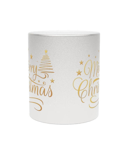 Glittering Celebration Metallic Mug Duo - Gold & Silver Edition