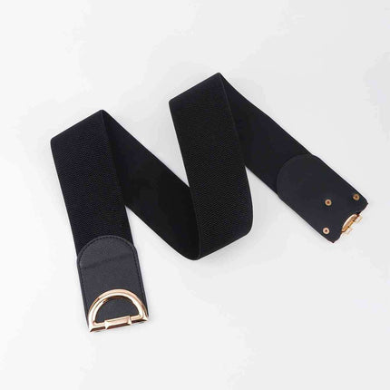 Chic Adjustable Elastic Waist Belt for Effortless Style Upgrade