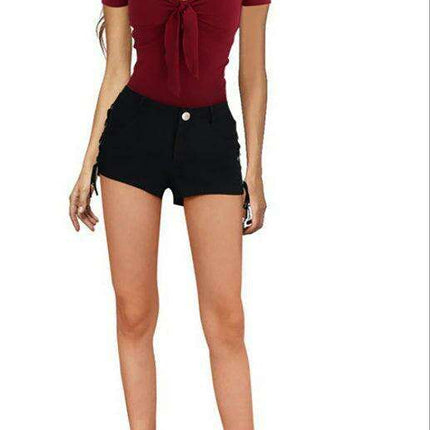 Elegant V Neck Fitted Top - Must-Have All-Season Essential for Women