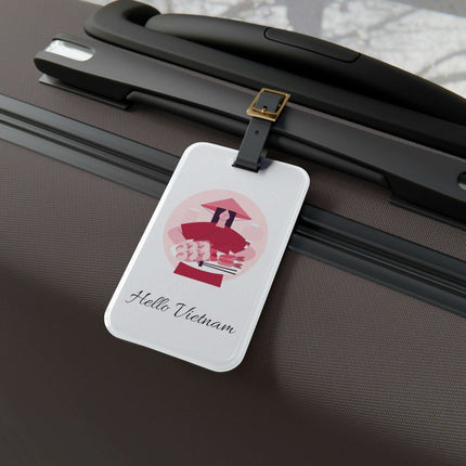 Personalized Elegant Acrylic Luggage Tag Collection: Travel with Flair