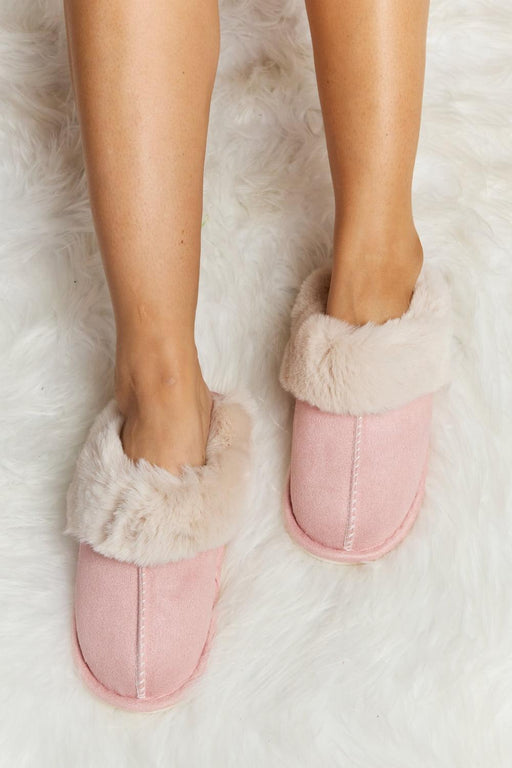 Cozy Winter Plush Slip-Ons