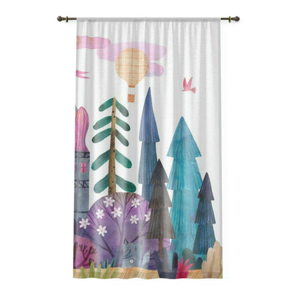 Magical Customizable Fairy Tale Curtains for Children's Rooms