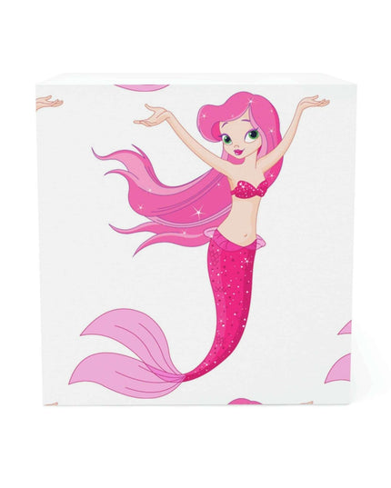 Enchanting Mermaid Memo Cube with Customizable Design Options