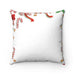 Joyeux Noel double-sided print and reversible decorative cushion cover