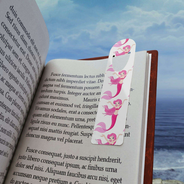 Personalized Mermaid Aluminum Bookmark – A Magical Page Keeper for Avid Readers