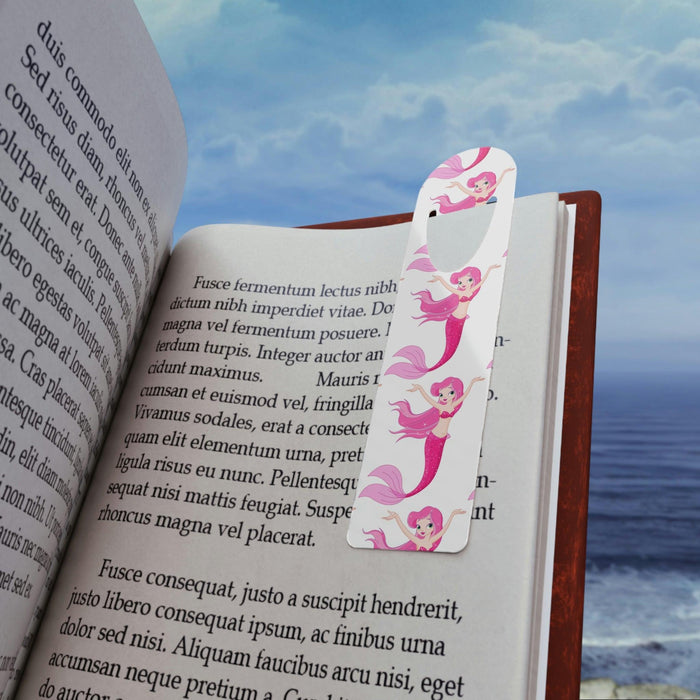 Personalized Mermaid Aluminum Bookmark for Book Enthusiasts