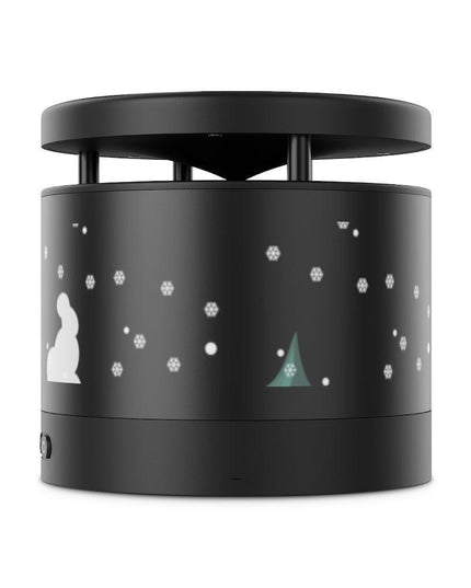 Aluminum Bluetooth Speaker with Integrated Wireless Charging Pad