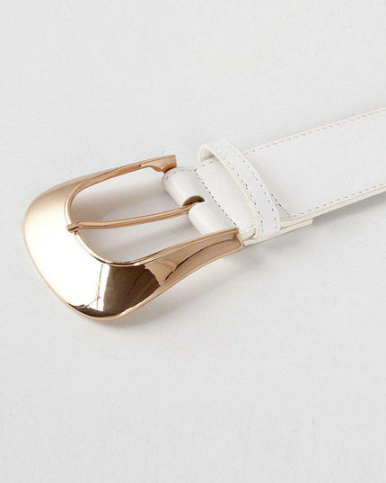 Elegant Stretchable PU Leather Belt for Effortless Chic