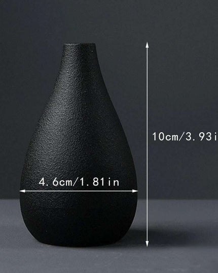 Nordic Minimalist Ceramic Zen Vase - Elegant Home Accent Decor
