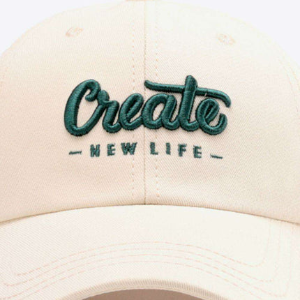 Customizable Cotton Baseball Cap: Trendy Sun Protection with Adjustable Fit