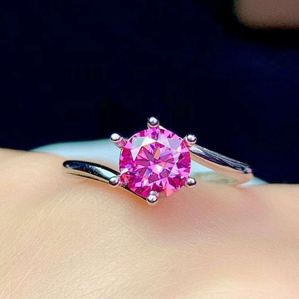 Radiant Lab-Diamond Elegance Ring: A Stunning Showcase of Luxury