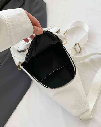 Elegant PU Leather Crossbody Sling Bag