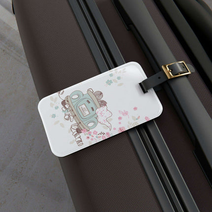 Romantic Journey: Premium Luggage Tag Set by Maison d'Elite