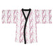 Japanese Floral Bell-Sleeve Kimono: Customizable Luxury Robe