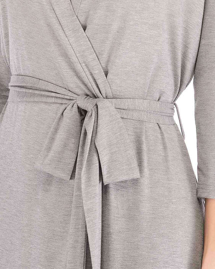 Elegant Sheer Front-Tie Nightgown