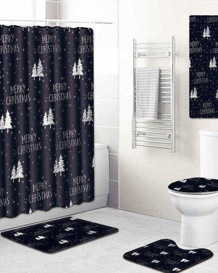 Elegant 5-Piece Luxury Bath Ensemble with Distinctive Design Features