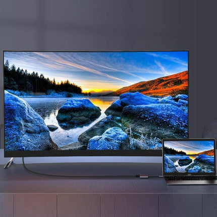 6-Port Dual HDMI Multi-Display Docking Station with 4K Output and USB 3.0 Connectivity - Très Elite