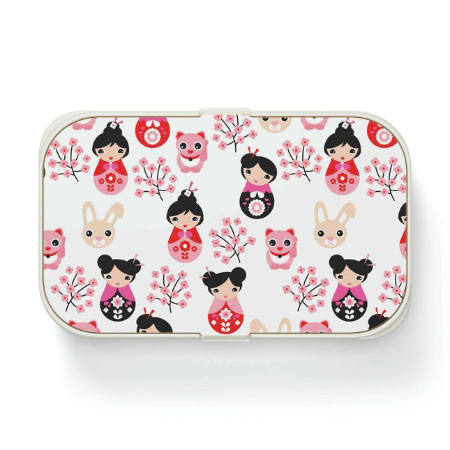 Personalized Premium Gourmet Bento Box with Chic Wooden Cover