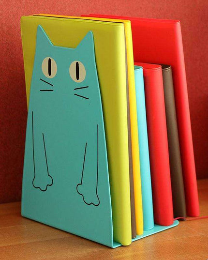 Elegant Iron Book Stands Set for a Refined Reading Space