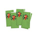 19"x19" Christmas Winter Holiday Green Napkin, Set of 4