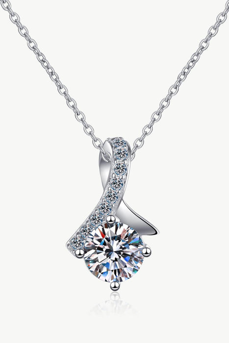 Exquisite Lab-Grown Diamond Pendant Necklace with Authenticity Certification