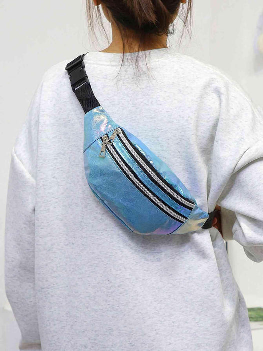Gradient Polyester Sling Bag Trendsi
