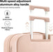 Pastel Women Luggage PC Suitcase Travel Trolley Case Men Mute Spinner Wheels Rolling Baggage TSA Lock Carry Ons M9236