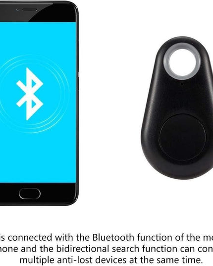 Smart Tag Bluetooth Anti-Lost Locator with Dual Direction Tracking and Remote Control Functionality