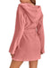 Snuggly Hooded Wrap Robe