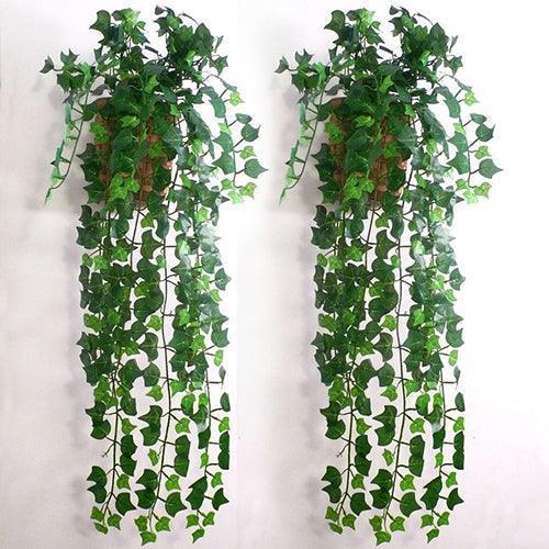 Lifelike Green Ivy Vine Garland: Year-Round Decor for Indoor and Outdoor Spaces