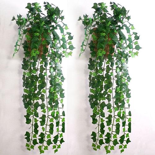 Lush Artificial Ivy Vine Garland for Indoor and Outdoor Beautification