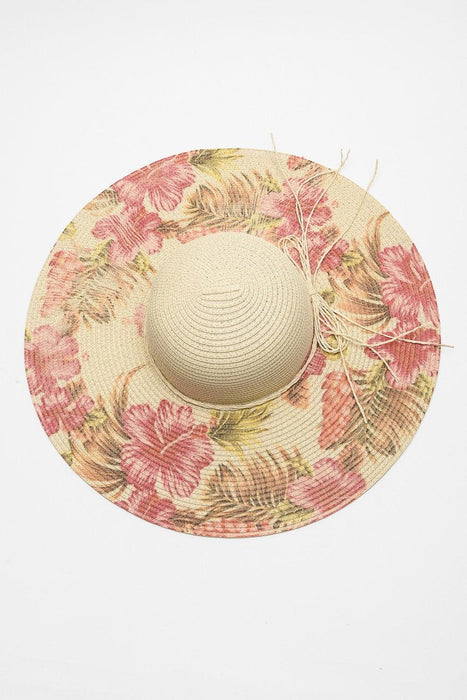 Sunshine Blooms Bow Sunhat for Chic Summer Style - Justin Taylor Design