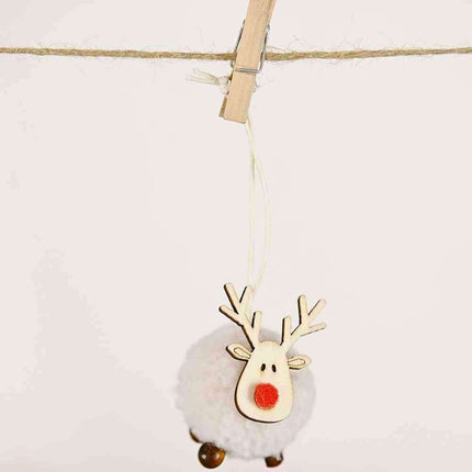 Enchanting Reindeer Holiday Hanging Ornaments for a Joyful Home Atmosphere